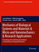 Book cover of: Mechanics of Biological Systems and Materials & Micro-and Nanomechanics & Research Applications. By: Jacob Notbohm