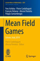 Book cover of: Mean Field Games. By: Yves Achdou