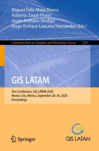 Book cover of: GIS LATAM. By: Miguel Felix Mata-Rivera