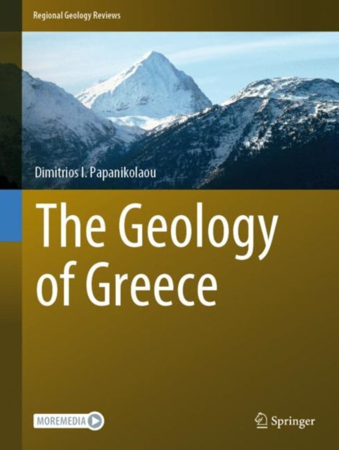 Book cover of: Geology of Greece. By: Dimitrios Papanikolaou