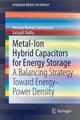 Book cover of: Metal-Ion Hybrid Capacitors for Energy Storage. By: Aneeya Kumar Samantara