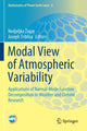 Book cover of: Modal View of Atmospheric Variability. By: Nedjeljka Žagar