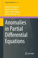 Book cover of: Anomalies in Partial Differential Equations. By: Massimo Cicognani