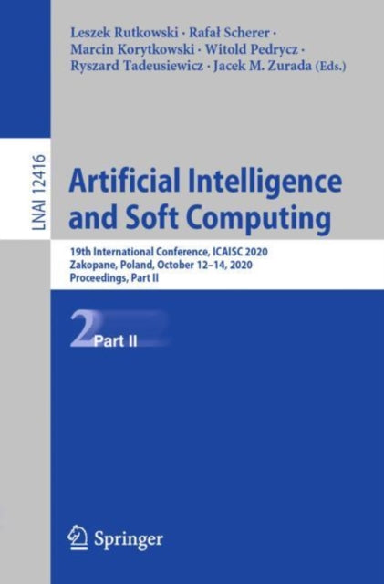 Book cover of: Artificial Intelligence and Soft Computing. By: Leszek Rutkowski
