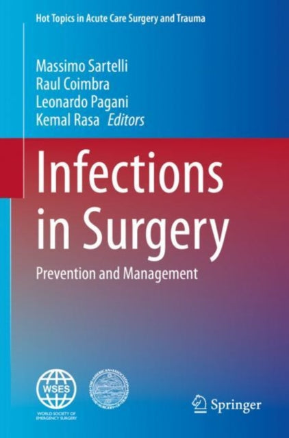 Book cover of: Infections in Surgery. By: Massimo Sartelli