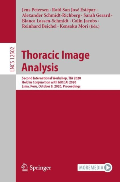 Book cover of: Thoracic Image Analysis. By: Jens Petersen
