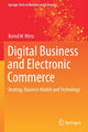 Book cover of: Digital Business and Electronic Commerce. By: Bernd W. Wirtz