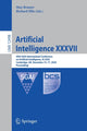 Book cover of: Artificial Intelligence XXXVII. By: Max Bramer