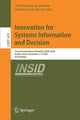 Book cover of: Innovation for Systems Information and Decision. By: Adiel Teixeira de Almeida