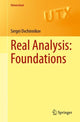 Book cover of: Real Analysis: Foundations. By: Sergei Ovchinnikov