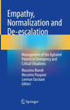 Book cover of: Empathy, Normalization and De-escalation. By: Massimo Biondi