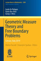 Book cover of: Geometric Measure Theory and Free Boundary Problems. By: Guido De Philippis