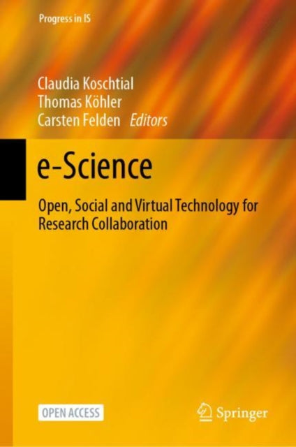 Book cover of: e-Science. By: Claudia Koschtial