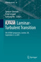 Book cover of: IUTAM Laminar-Turbulent Transition. By: Spencer Sherwin