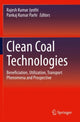 Book cover of: Clean Coal Technologies. By: Rajesh Kumar Jyothi