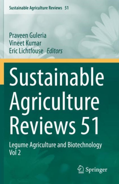 Book cover of: Sustainable Agriculture Reviews 51. By: Praveen Guleria