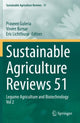 Book cover of: Sustainable Agriculture Reviews 51. By: Praveen Guleria