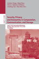 Book cover of: Security, Privacy, and Anonymity in Computation, Communication, and Storage. By: Guojun Wang