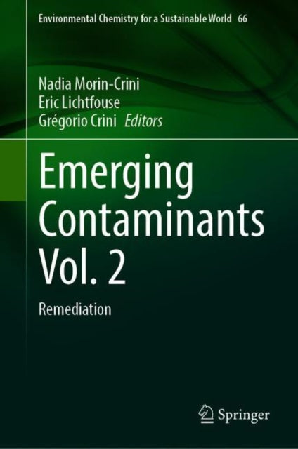 Book cover of: Emerging Contaminants Vol. 2. By: Nadia Morin-Crini