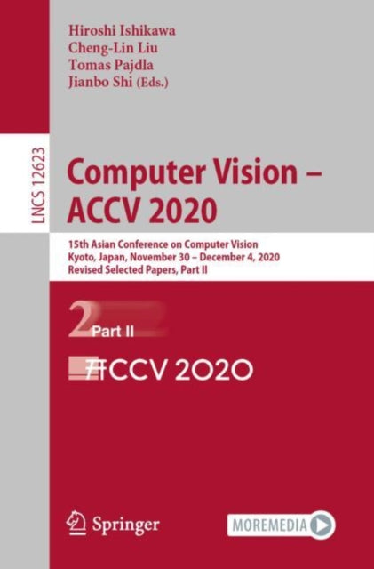 Book cover of: Computer Vision – ACCV 2020. By: Hiroshi Ishikawa