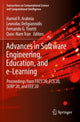 Book cover of: Advances in Software Engineering, Education, and e-Learning. By: Hamid R. Arabnia