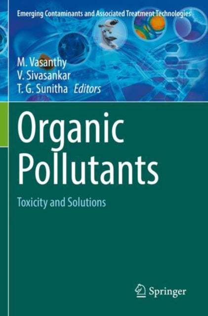 Book cover of: Organic Pollutants. By: M. Vasanthy