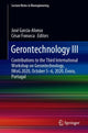 Book cover of: Gerontechnology III. By: José García-Alonso