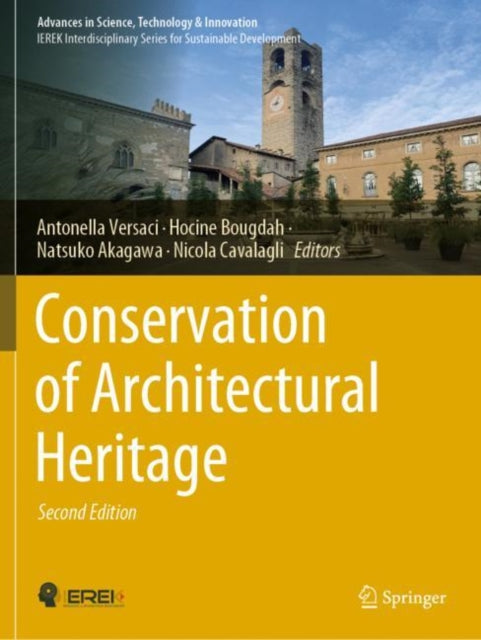 Book cover of: Conservation of Architectural Heritage. By: Antonella Versaci