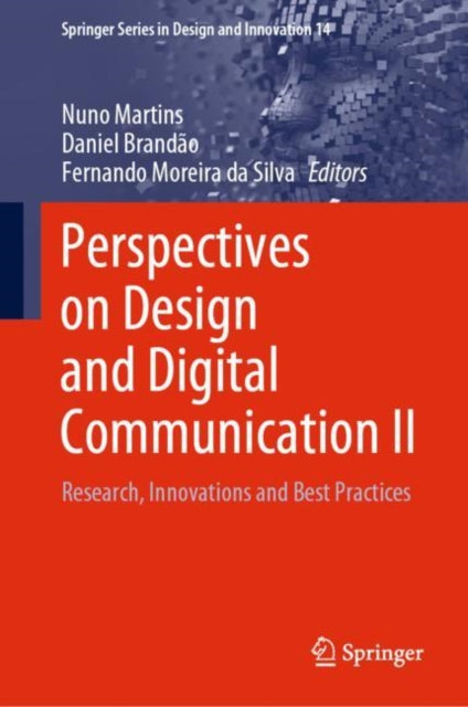 Book cover of: Perspectives on Design and Digital Communication II. By: Nuno Martins