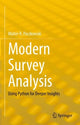 Book cover of: Modern Survey Analysis. By: Walter R. Paczkowski