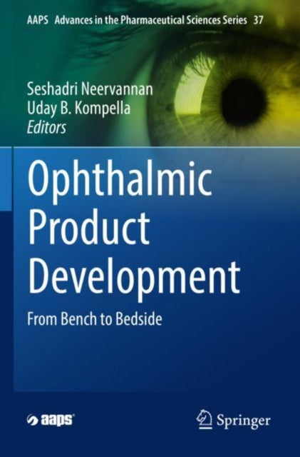 Book cover of: Ophthalmic Product Development. By: Seshadri Neervannan