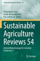 Book cover of: Sustainable Agriculture Reviews 54. By: Vinod Kumar Yata