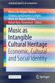 Book cover of: Music as Intangible Cultural Heritage. By: Blanca de-Miguel-Molina