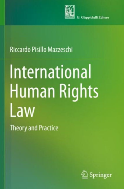 Book cover of: International Human Rights Law. By: Riccardo Pisillo Mazzeschi
