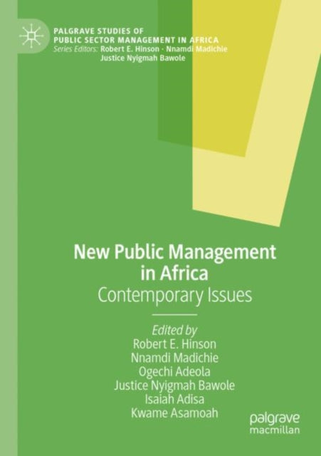 Book cover of: New Public Management in Africa. By: Robert E. Hinson