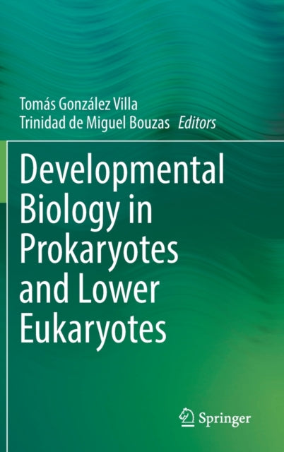 Book cover of: Developmental Biology in Prokaryotes and Lower Eukaryotes. By: Tomás González Villa