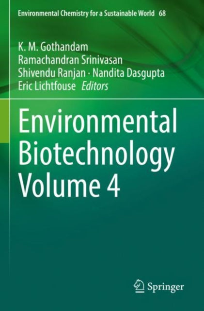 Book cover of: Environmental Biotechnology Volume 4. By: K. M. Gothandam