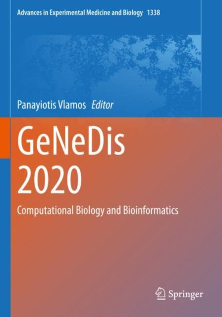 Book cover of: GeNeDis 2020. By: Panayiotis Vlamos