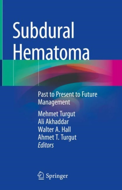 Book cover of: Subdural Hematoma. By: Mehmet Turgut