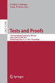 Book cover of: Tests and Proofs. By: Frederic Loulergue