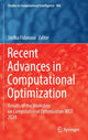 Book cover of: Recent Advances in Computational Optimization. By: Stefka Fidanova