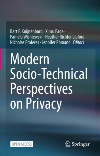 Book cover of: Modern Socio-Technical Perspectives on Privacy. By: Bart P. Knijnenburg