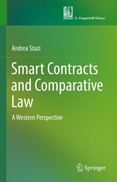 Book cover of: Smart Contracts and Comparative Law. By: Andrea Stazi