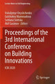 Book cover of: Proceedings of the 3rd International Conference on Building Innovations. By: Volodymyr Onyshchenko