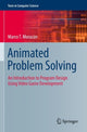 Book cover of: Animated Problem Solving. By: Marco T. Morazán