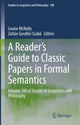Book cover of: Reader's Guide to Classic Papers in Formal Semantics. By: Louise McNally