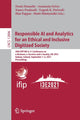 Book cover of: Responsible AI and Analytics for an Ethical and Inclusive Digitized Society. By: Denis Dennehy