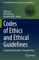 Book cover of: Codes of Ethics and Ethical Guidelines. By: Kelly Laas