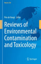 Book cover of: Reviews of Environmental Contamination and Toxicology Volume 258. By: Pim de Voogt