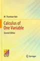 Book cover of: Calculus of One Variable. By: M. Thamban Nair
